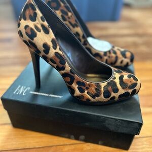 Never Worn Leopard Heels